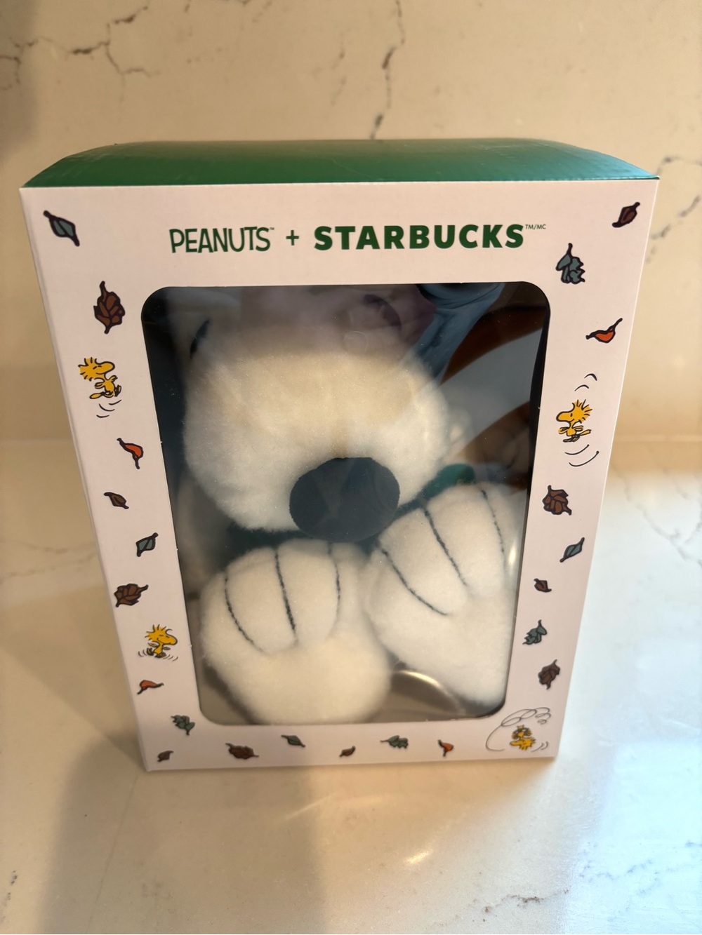Starbucks × Peanuts Snoopy Plush Collectible 2026 Collaboration—New in Box